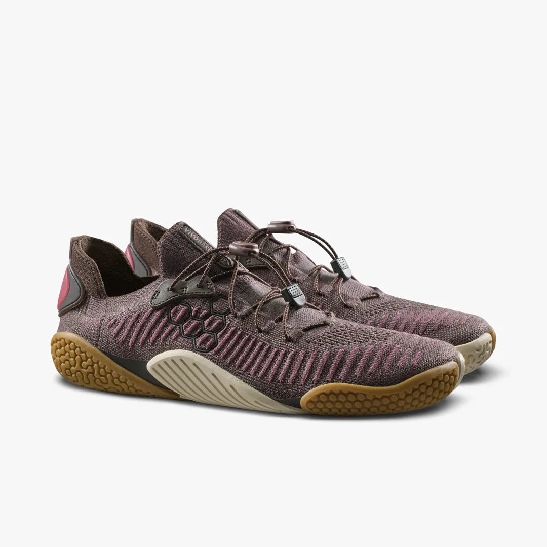 Кроссовки Vivobarefoot Motus Flex Natural — женская модель, тёмно-фиолетовый, фото 4