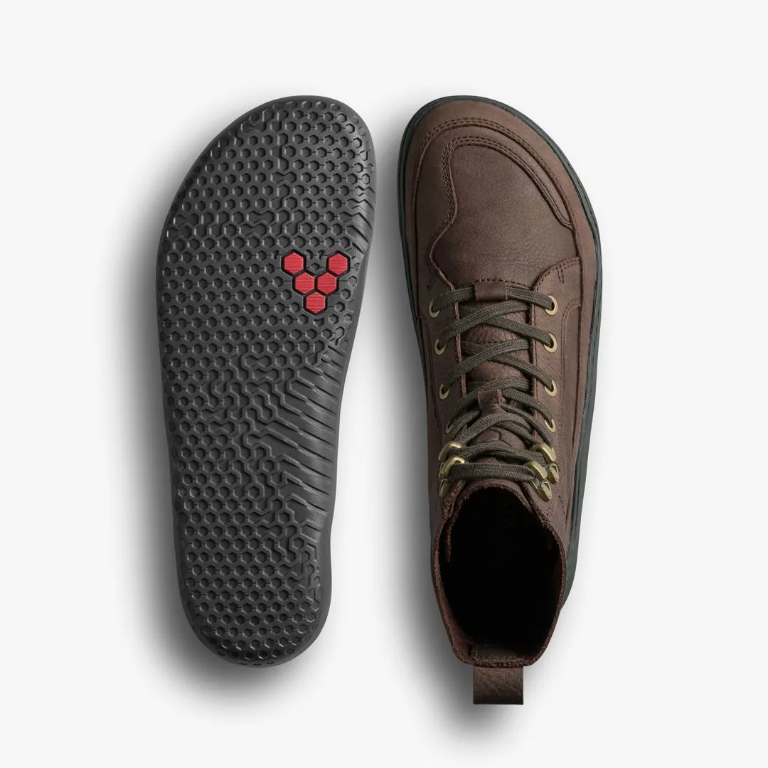 Ботинки Vivobarefoot Gobi Boot II — мужская модель, серо-коричневый, фото 2