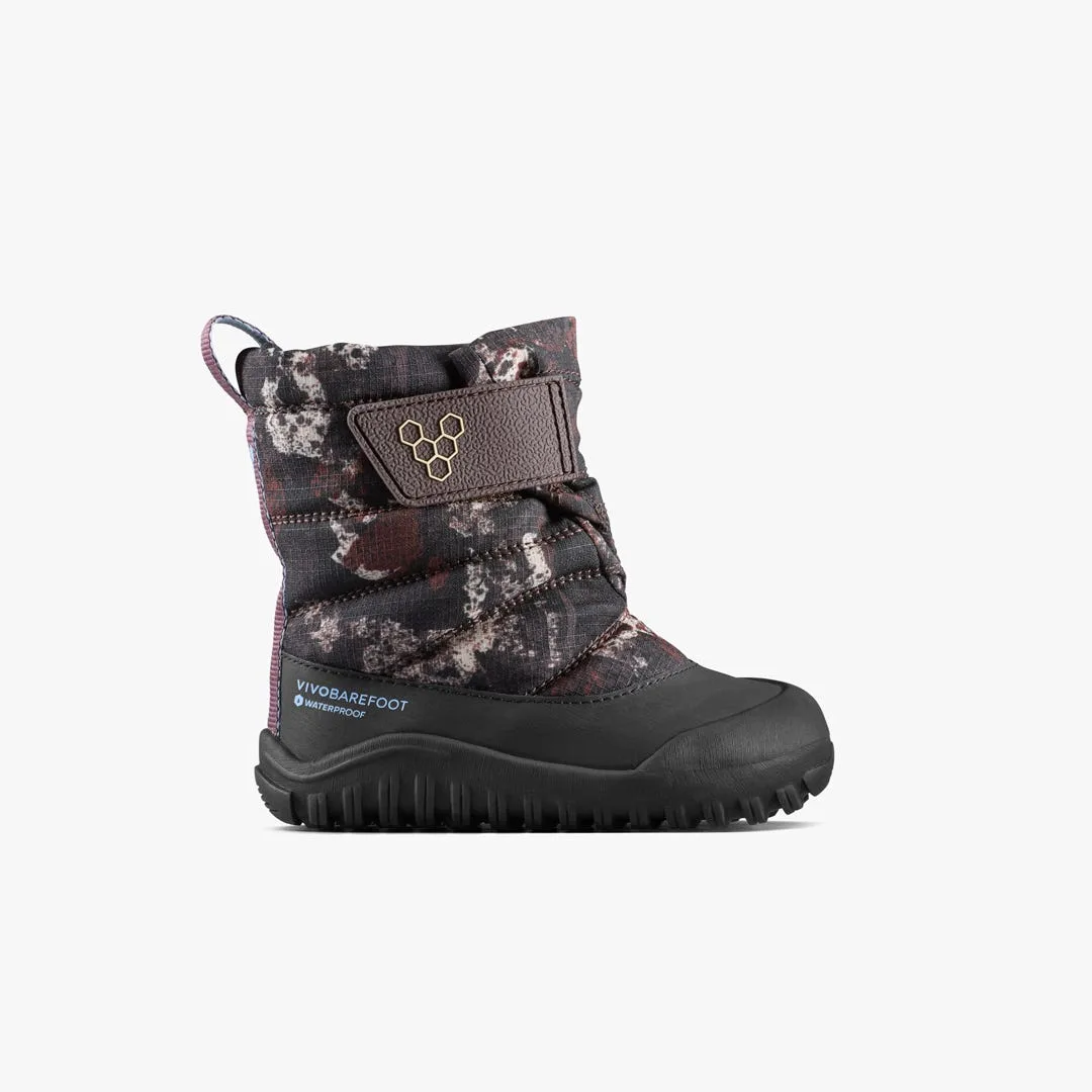 Ботинки Vivobarefoot Tracker Boot AT — для малышей, серо-коричневый с узором — фото 1 из 7
