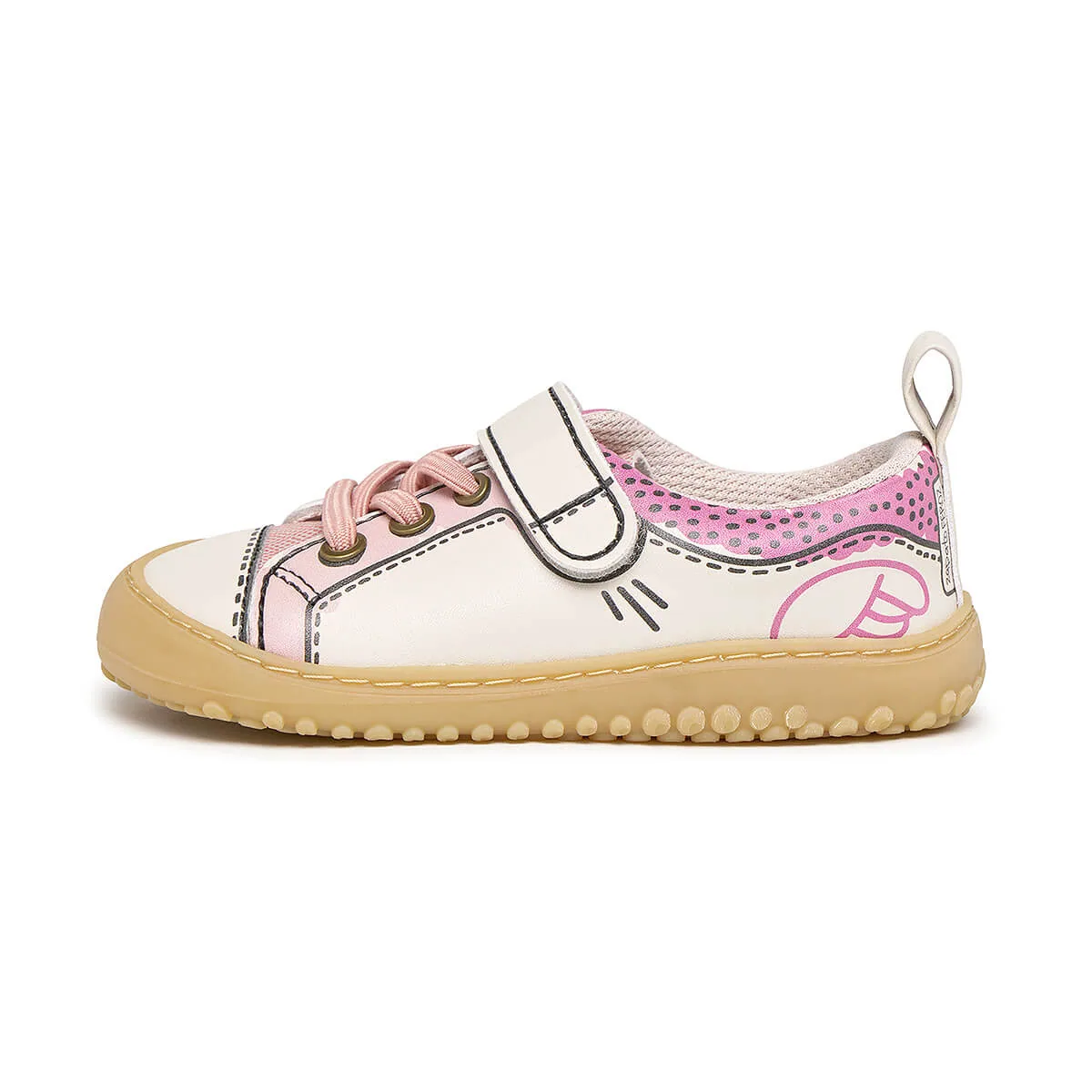 Детская обувь Zapato Feroz «Paterna Rocker Cómic AW25» — розовый — фото 1 из 4