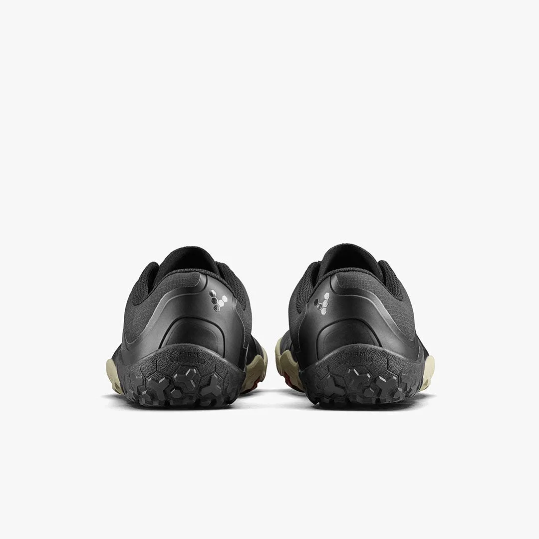 Кроссовки Vivobarefoot Primus Trail III All Weather FG — мужская модель, чёрный, фото 4