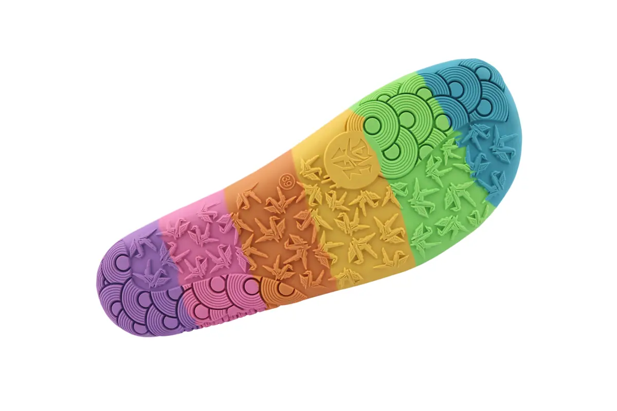 Босоногие кеды Paperkrane SKITTLE LOWS, фото 10