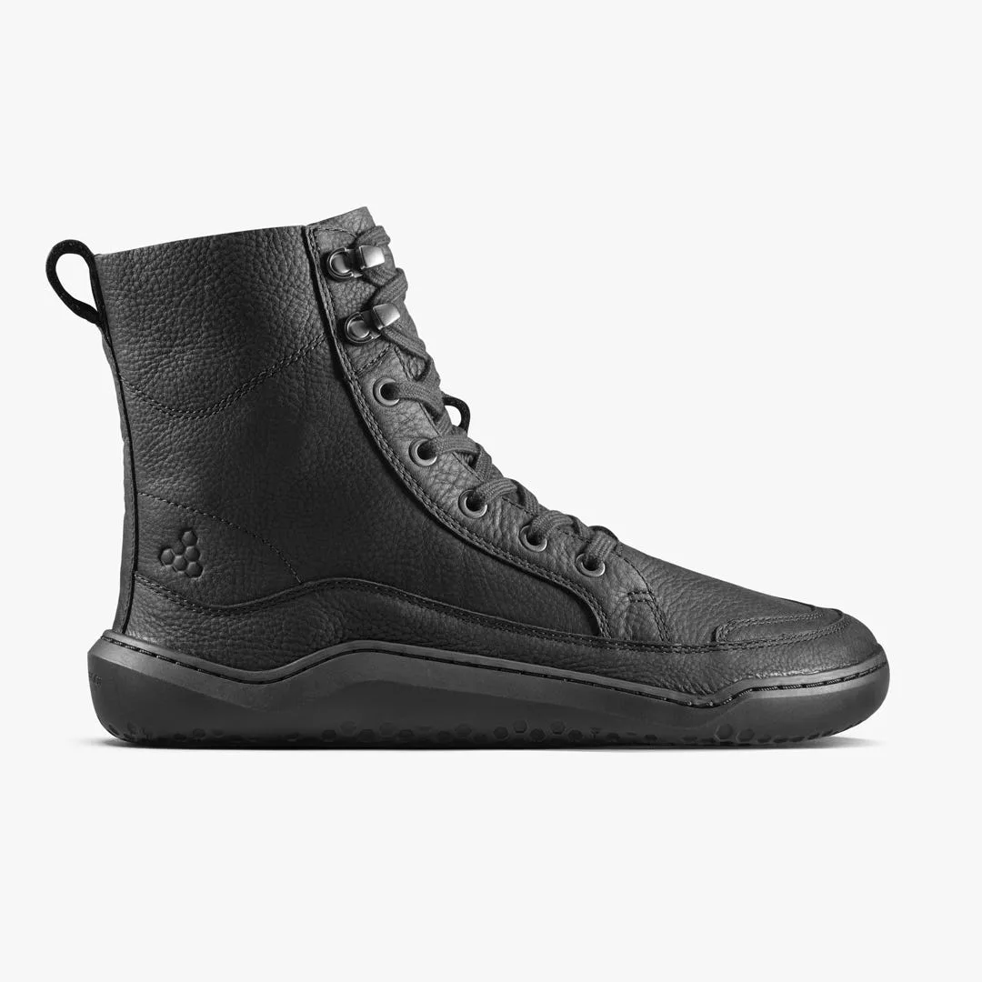 Ботинки Vivobarefoot Gobi Boot II — мужская модель, чёрный
