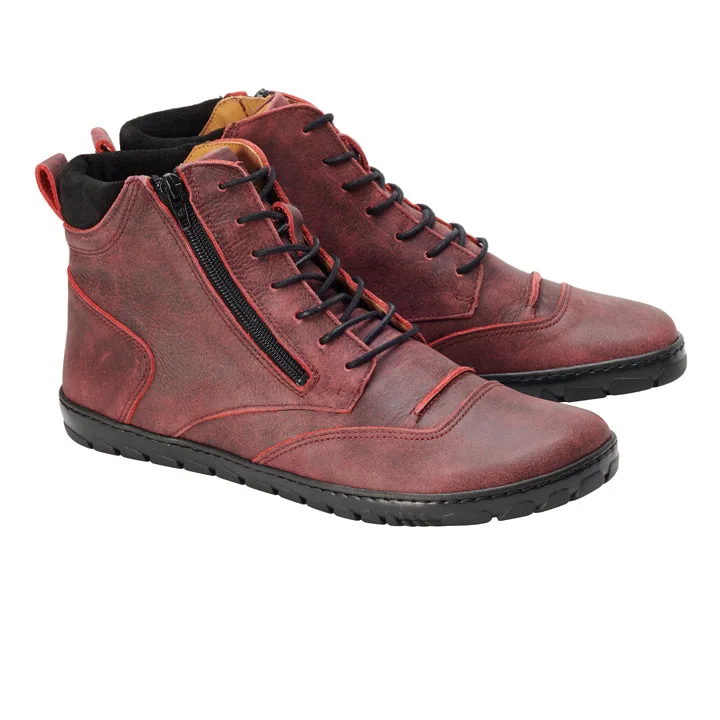 Женские ботинки ZAQQ PARQER Red (красный цвет)