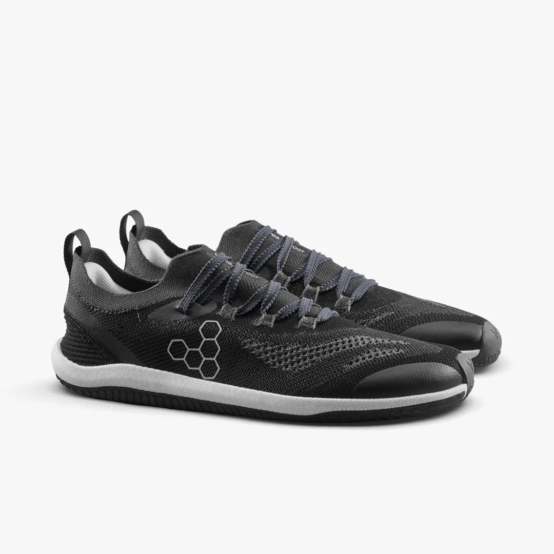 Кроссовки Vivobarefoot Primus Flow Knit — женская модель, чёрный, фото 4