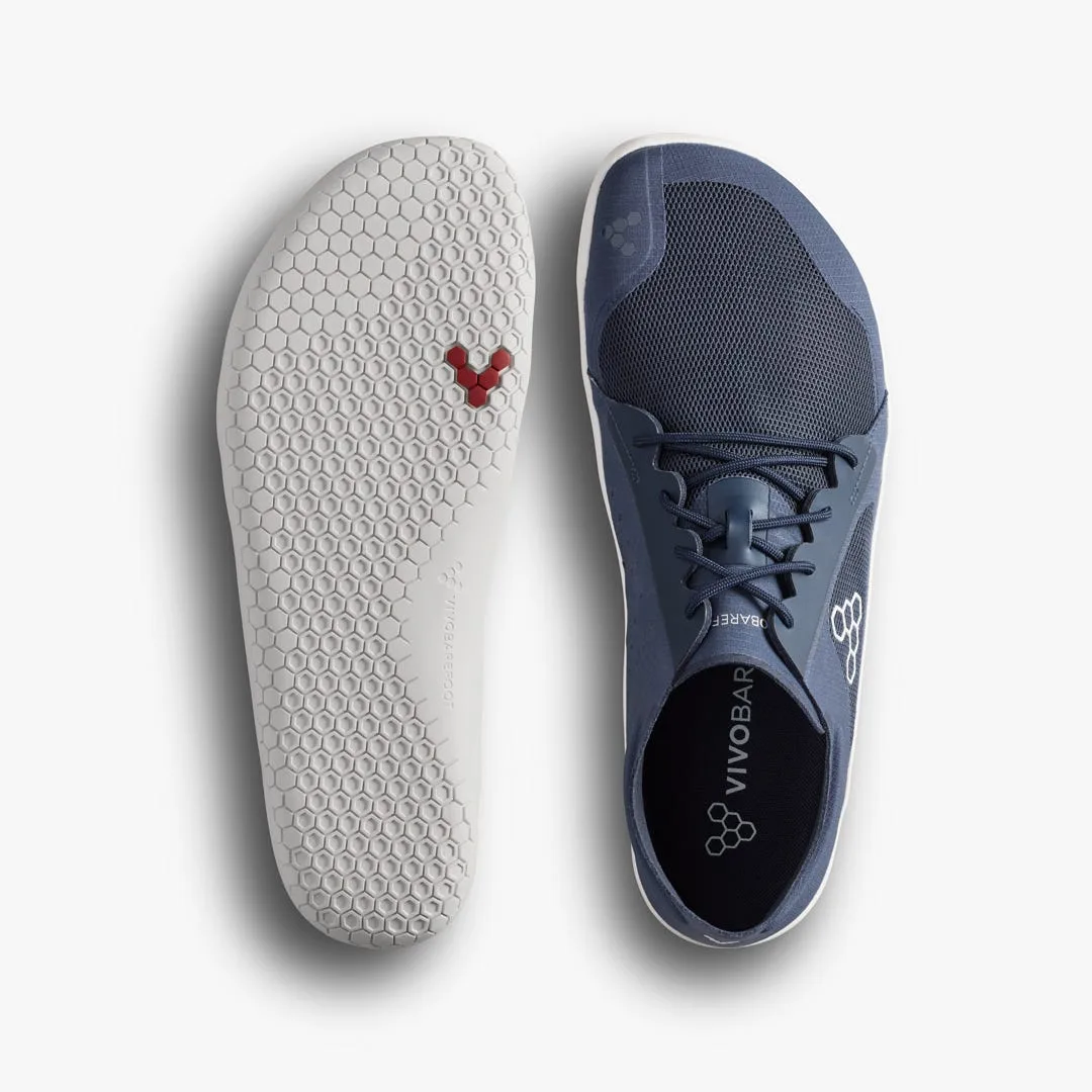 Кроссовки Vivobarefoot Primus Lite IV — мужская модель, тёмно-синий, фото 2