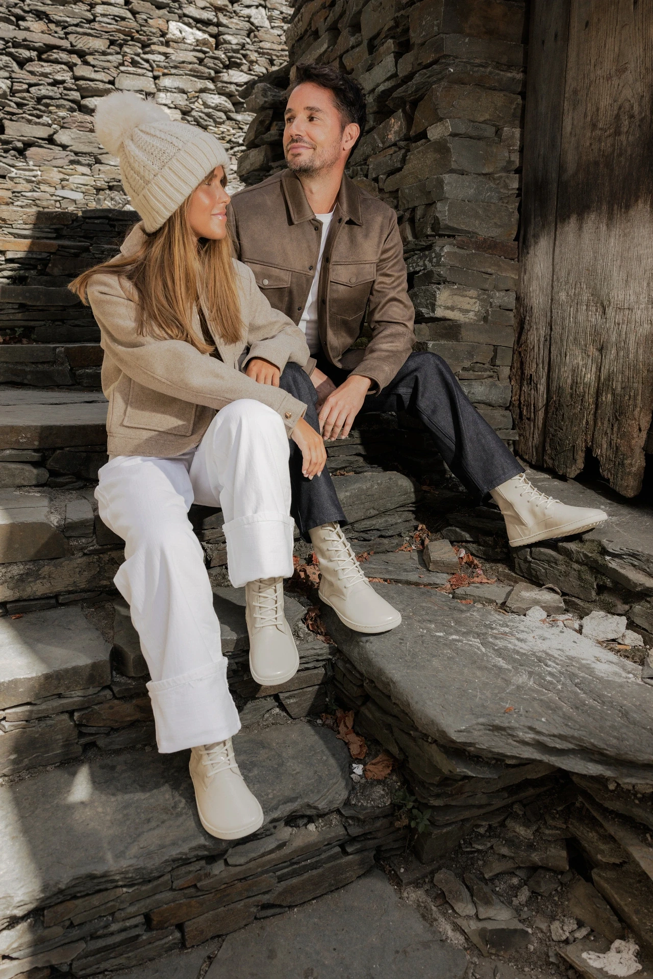 Босоногие ботинки Shapen MAVERICK — ванильный, фото 3