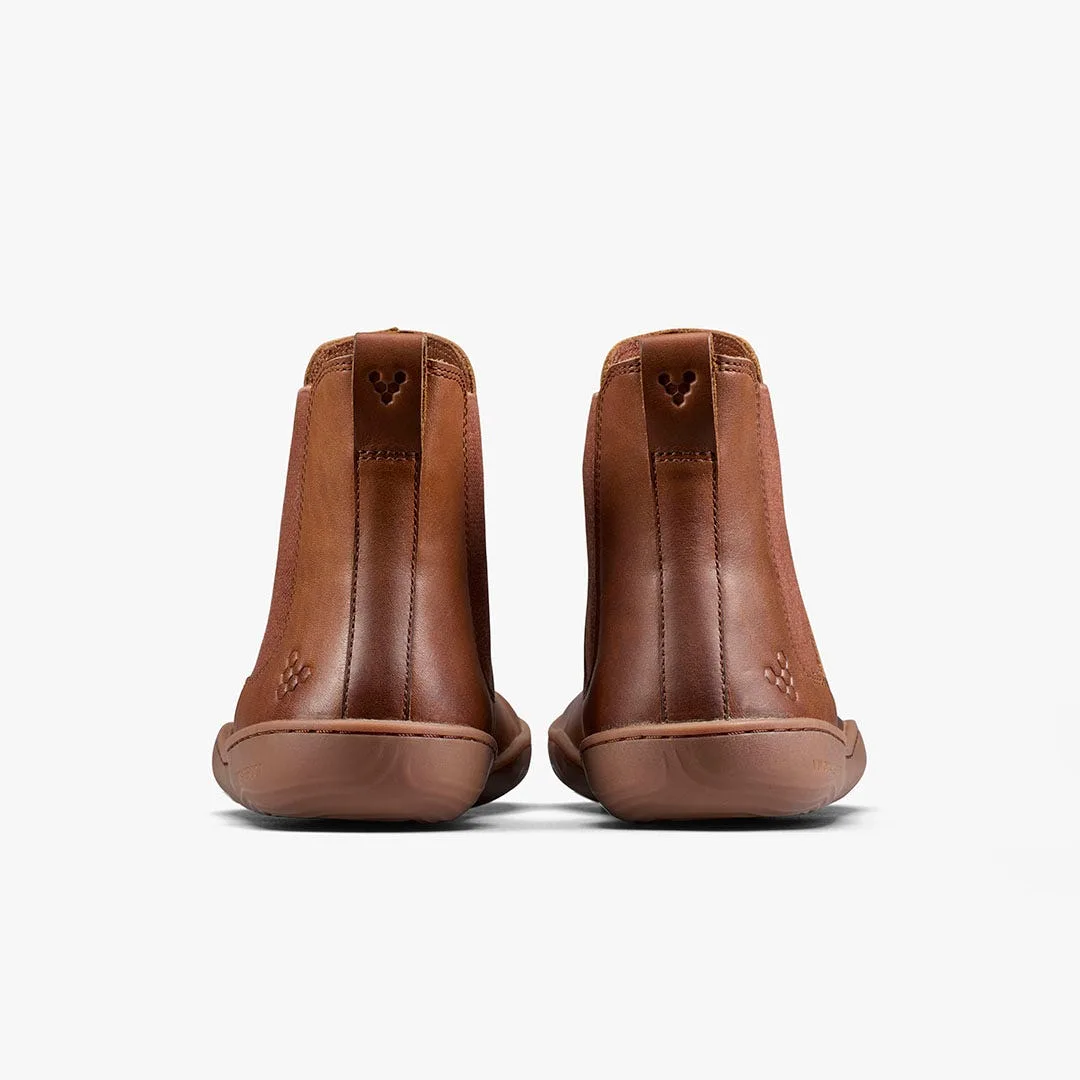 Ботинки Vivobarefoot Sensus Chelsea — женская модель, тёмно-коричневый, фото 4