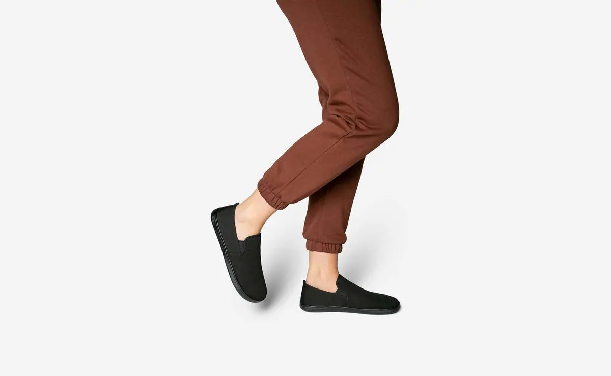 Босоногие слипоны Feelgrounds Droptop Knit — чёрный, фото 6