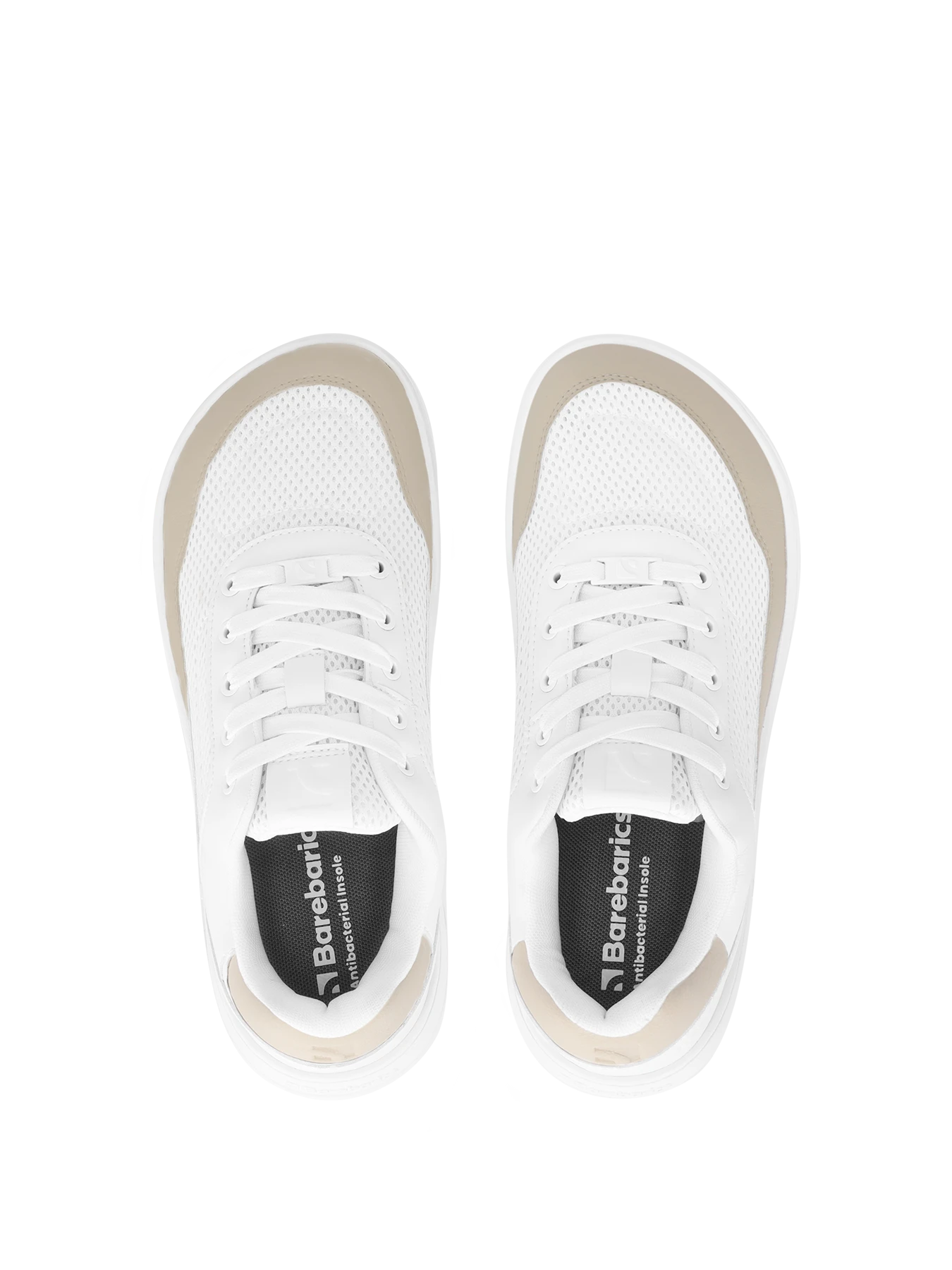 Босоногие кроссовки Barebarics Vaporo - белый и бежевый, фото 5
