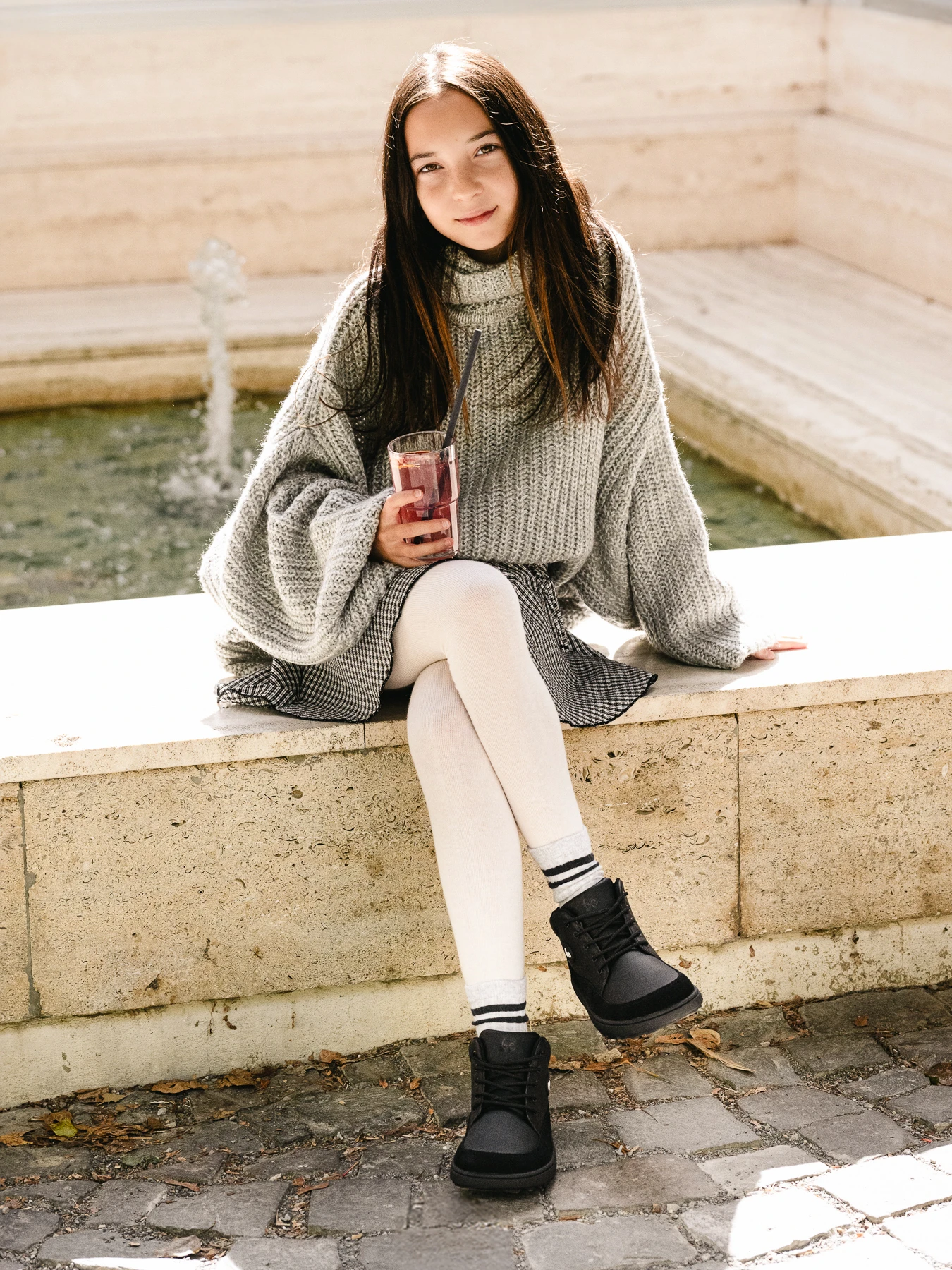 Детская босоногая обувь Be Lenka Elio Junior - полностью чёрный, фото 4