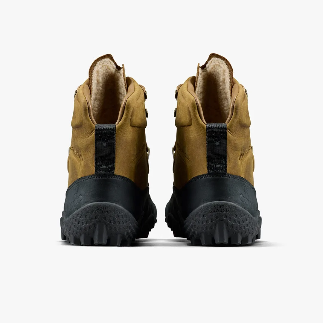 Ботинки Vivobarefoot Tracker Winter III SG — женская модель, светло-коричневый, фото 5