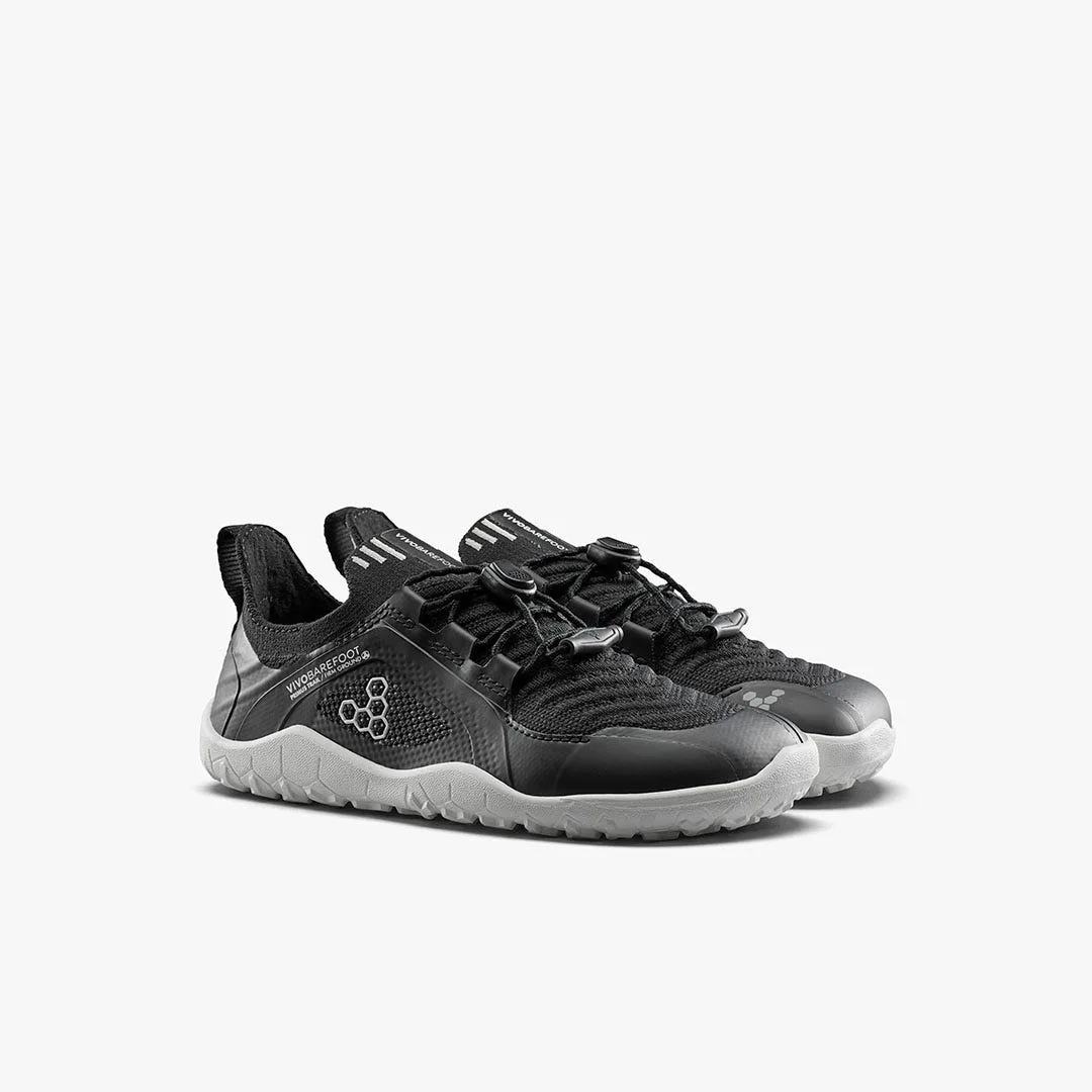 Кроссовки Vivobarefoot Primus Trail Knit FG — для дошкольников, чёрный, фото 4