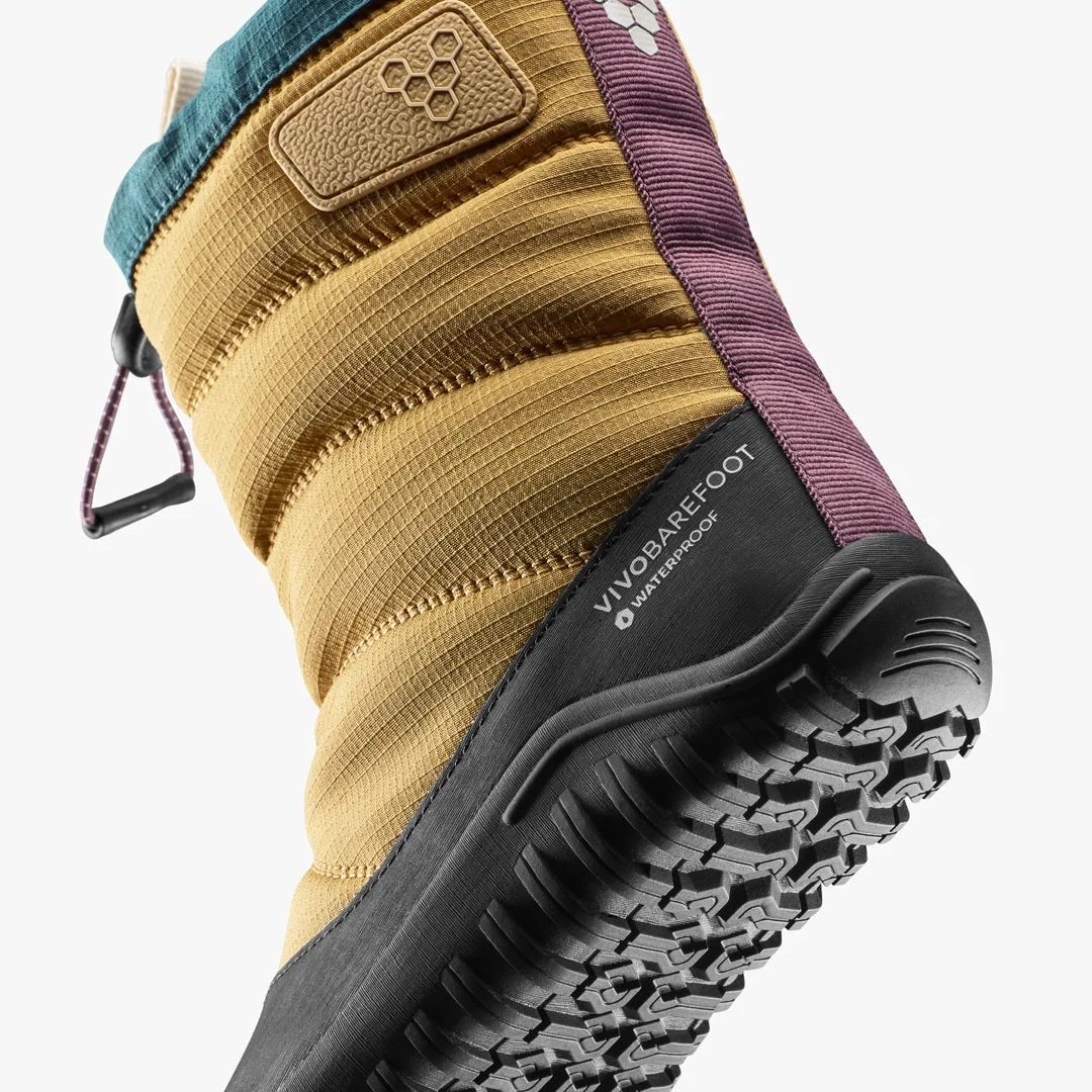 Ботинки Vivobarefoot Tracker Boot AT — детская модель, песочно-жёлтый, фото 7