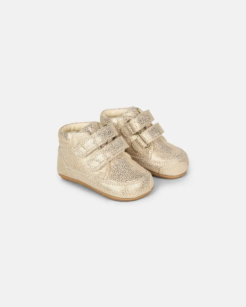 Детская босоногая повседневная обувь Bundgaard Prewalker Ivory Gold
