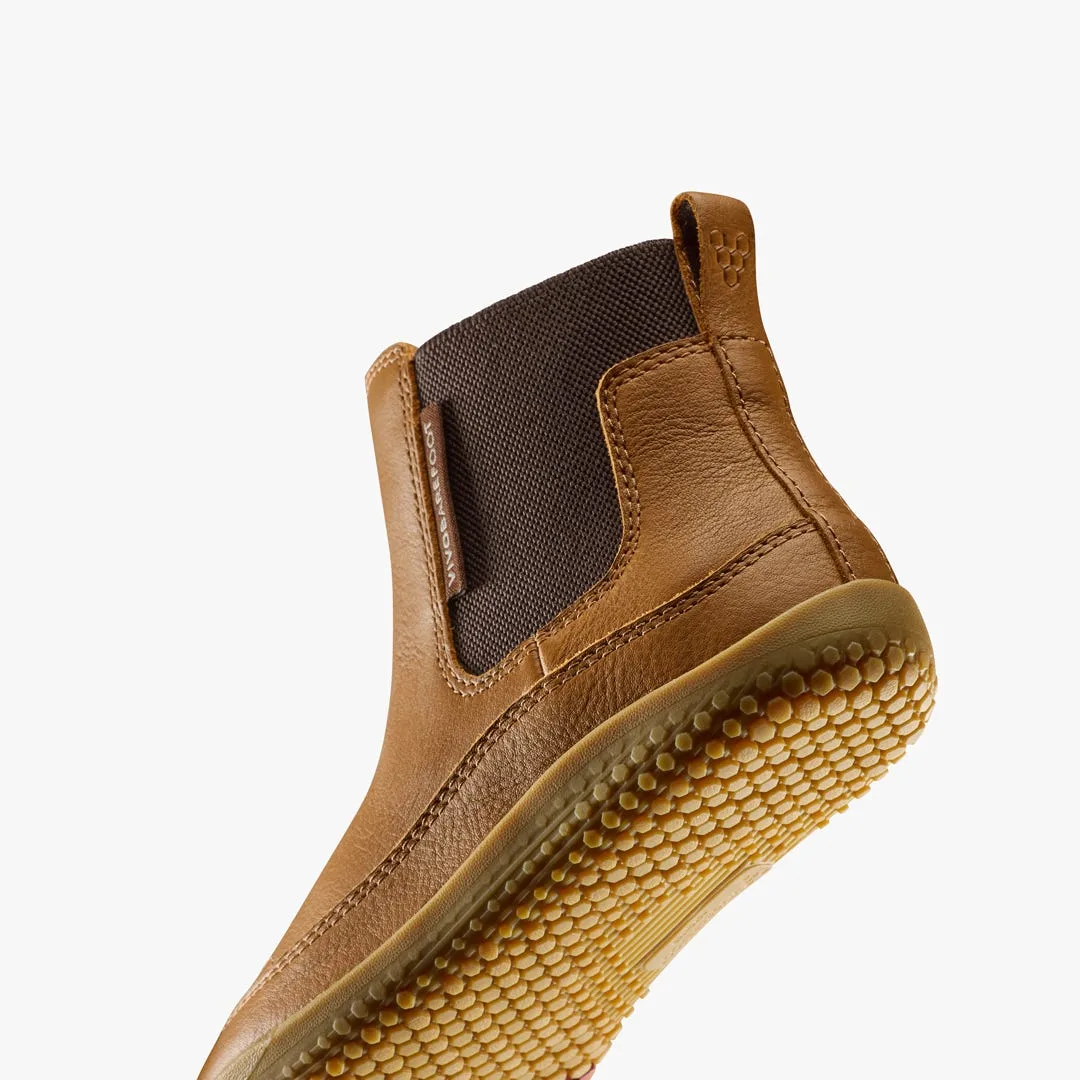 Ботинки Vivobarefoot Gobi Chelsea — для дошкольников, коричневый, фото 7
