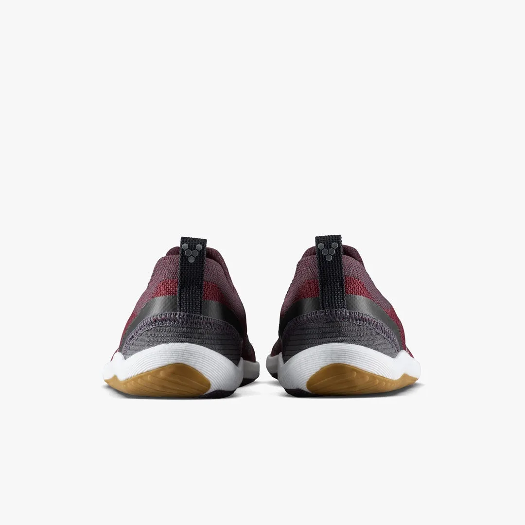 Кроссовки Vivobarefoot Primus Flow Knit — женская модель, тёмно-бордовый, фото 5
